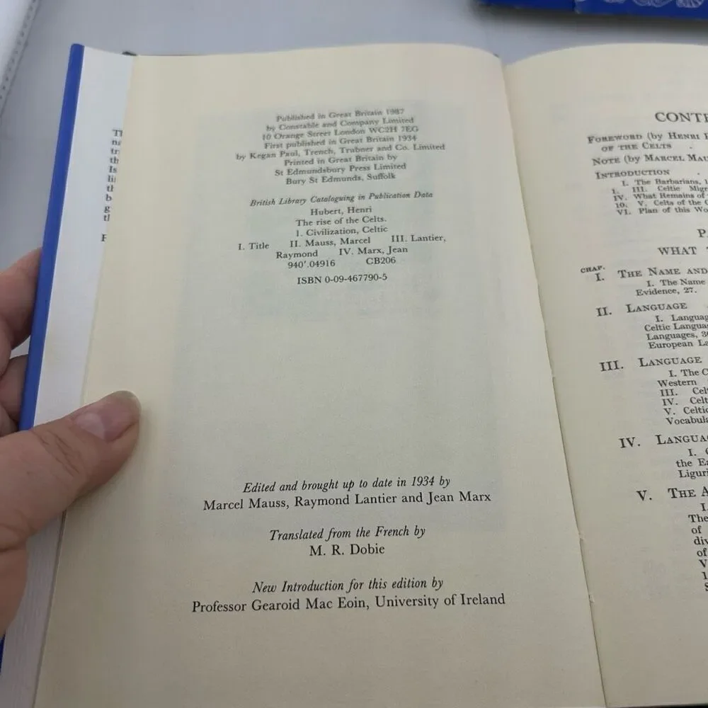 H. Hubert THE RISE OF THE CELTS & GREATNESS & DECLINE  Dorset Press